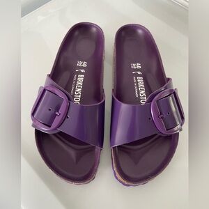 Birkenstock Madrid Big Buckle Slide Sandal Size 40 (Size 9.5-10 Womens)